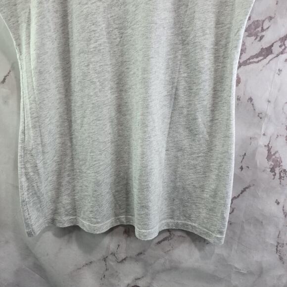 Simms T Shirt Womens Large Gray Blue Fish Short Sleeve Crew Neck - Picture 7 of 11